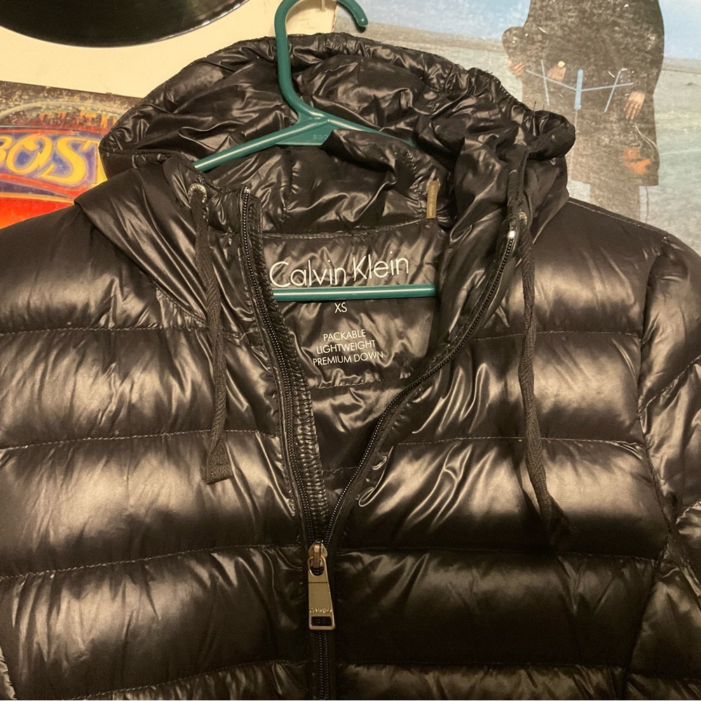 Calvin Klein Black Puffer Jacket - Picture 2 of 6